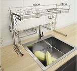 Kitchen Storage Fashion Dish Drying Shelf With Chopstick Holder Rrustless