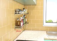 Customized Size Wall Mountable Spice Rack Non - Folding Rack Long Use Time